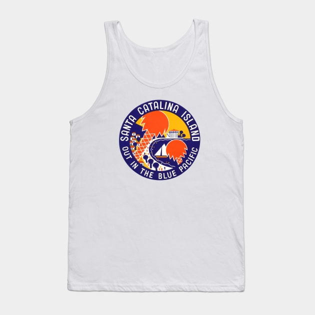 1935 Santa Catalina Island Tank Top by historicimage